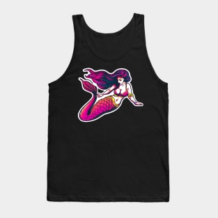 Synthwave Siren Tank Top